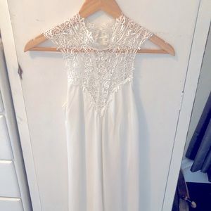 White dress, size small